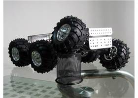 Wild Thumper 6WD suspension in action